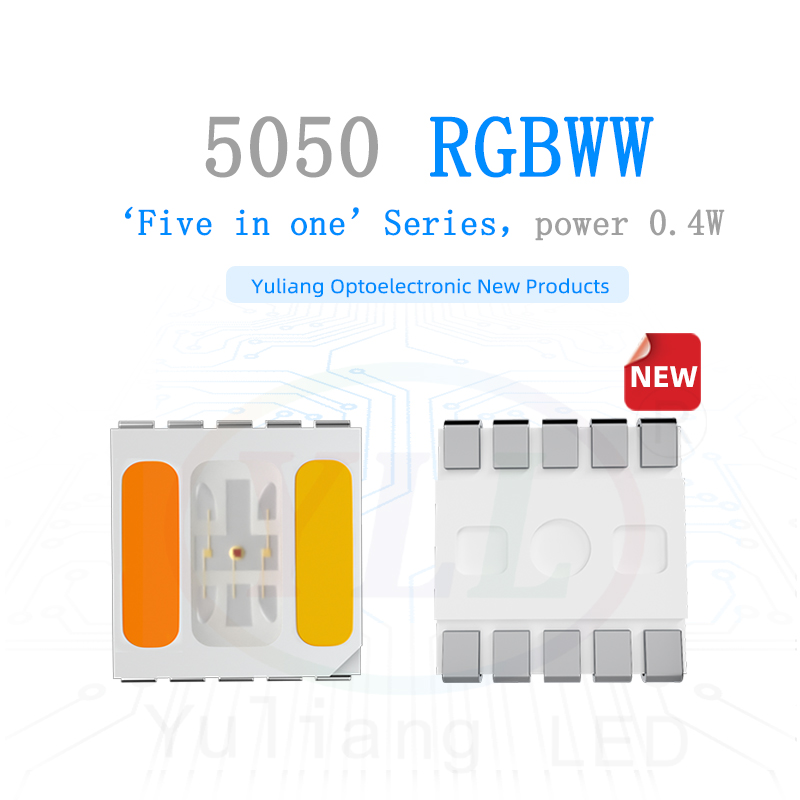 5050 RGBWW 0.4W newproduct