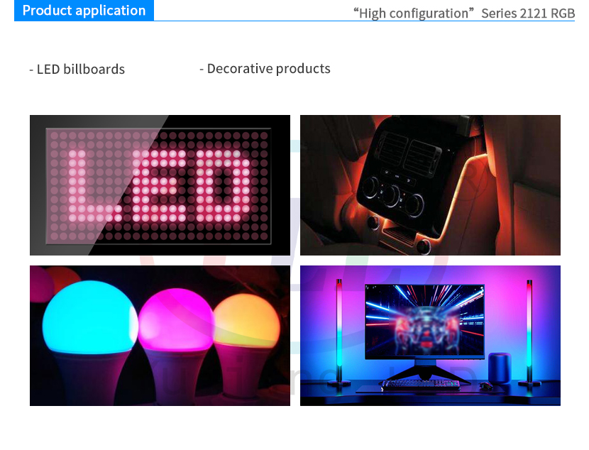 2121 RGB Product application