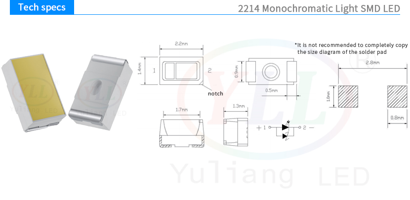 2214 Monochromatic Light tech specs
