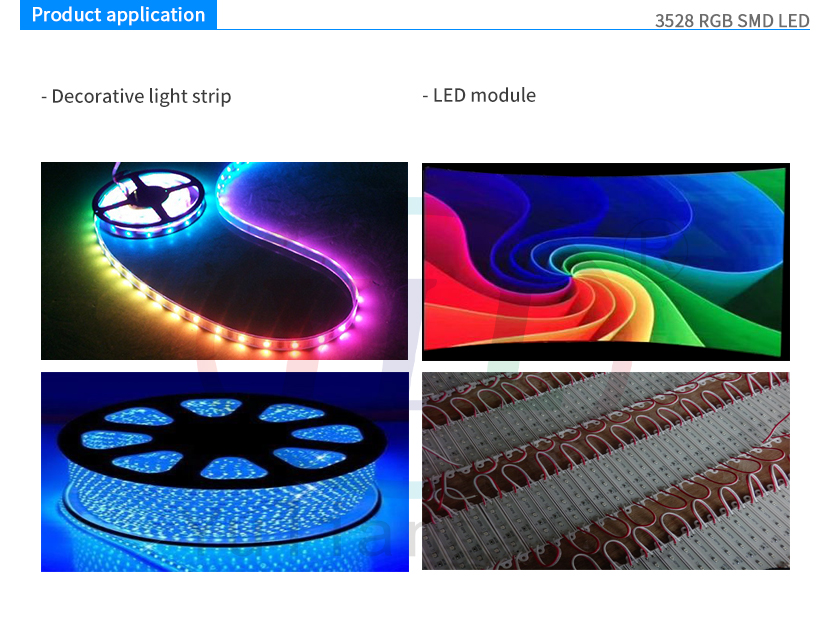 3528 RGB Product application