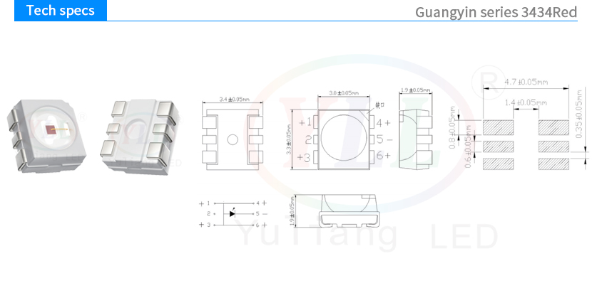 guangyin series 3434Red tech specs