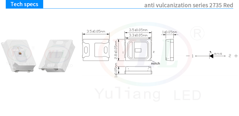 anti vulcanization series 2735Red tech specs