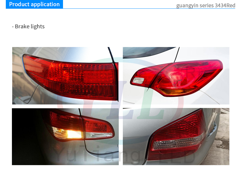 guangyin series 3434Red Product application