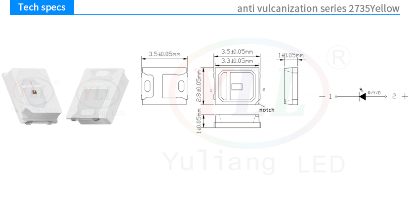 anti vulcanization series 2735Yellow tech specs
