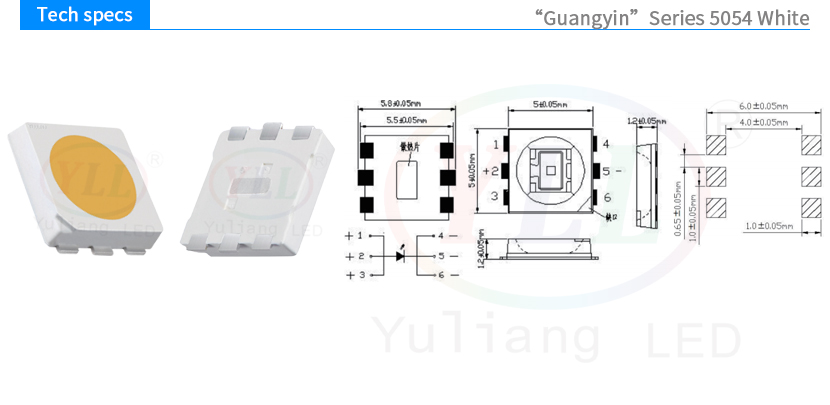 5054white tech specs