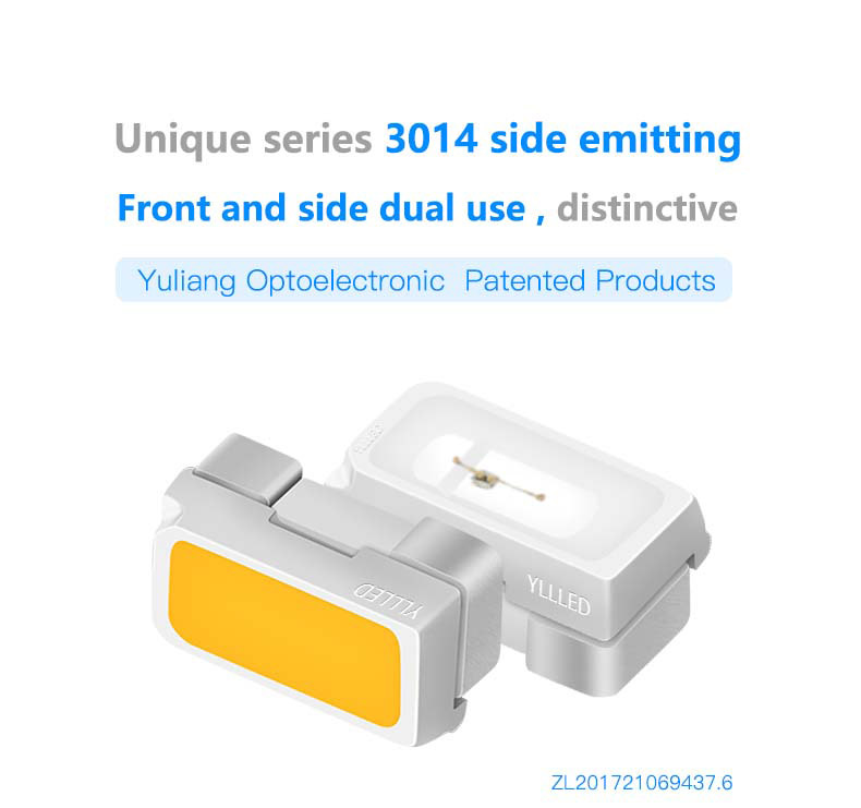 3014 Side Emitting LEDs (white light)