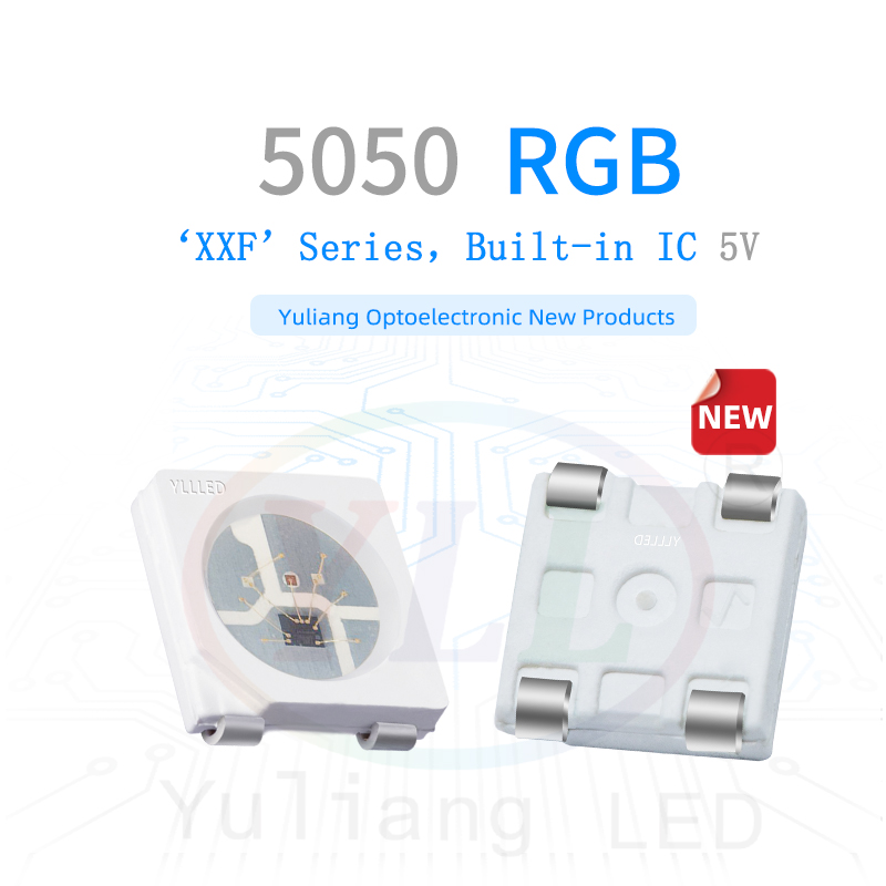 5050 5V Built in IC RGB newproduct